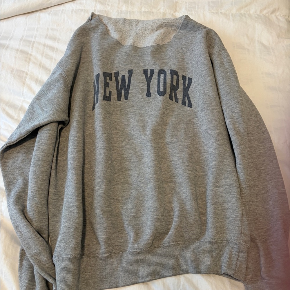 Gray New York Brandy Millville crewneck